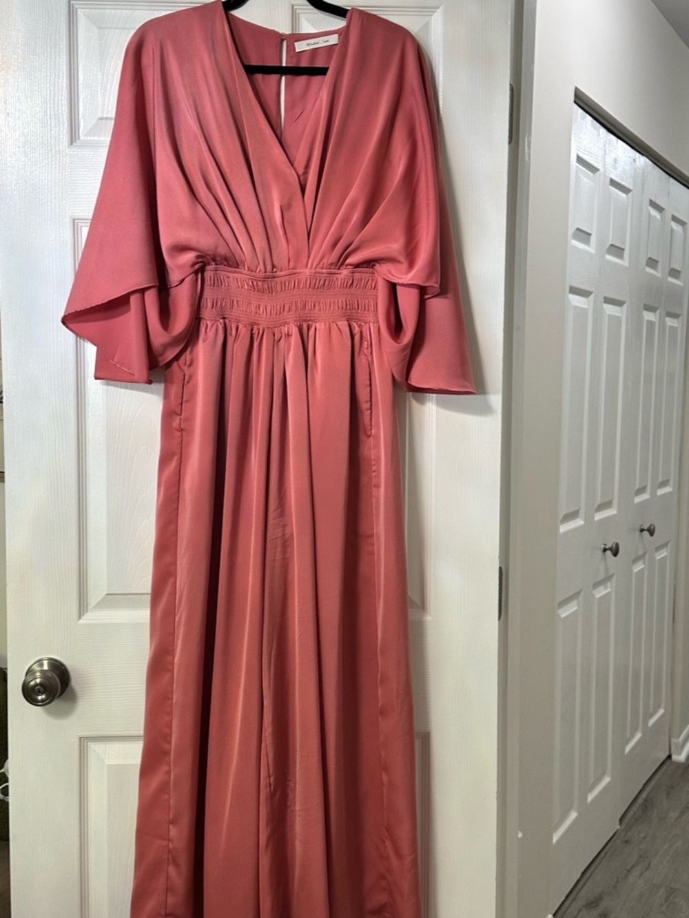 Rose-Pink Jumpsuit